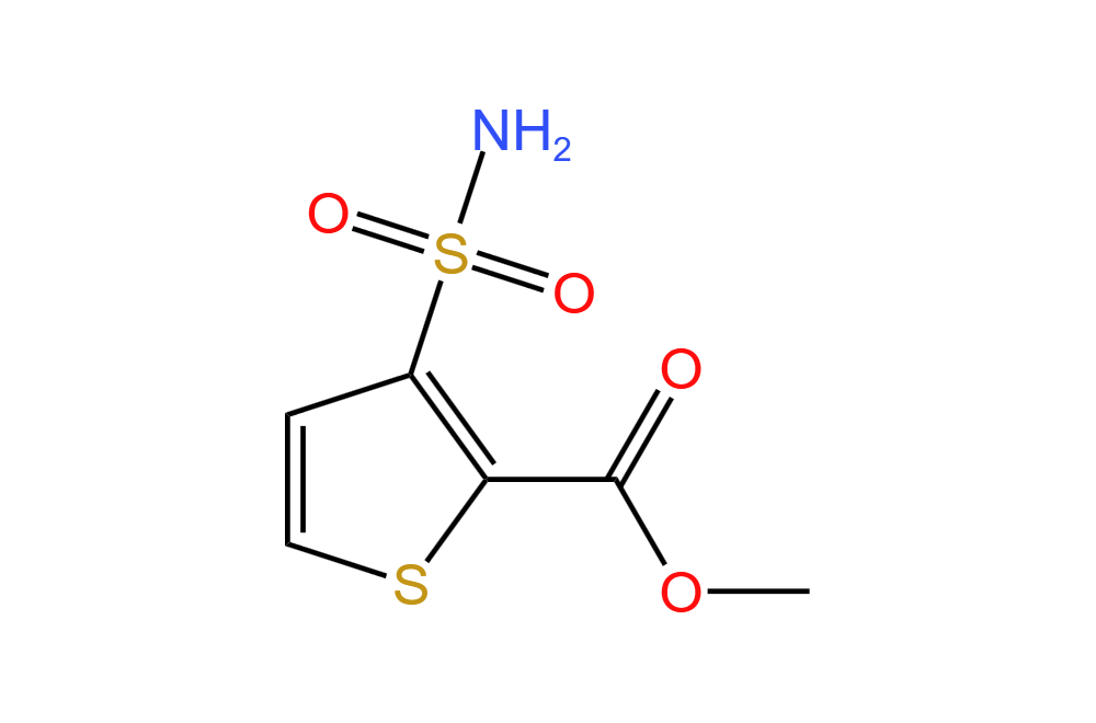 3-磺酰氨基-2-噻吩甲酸甲酯